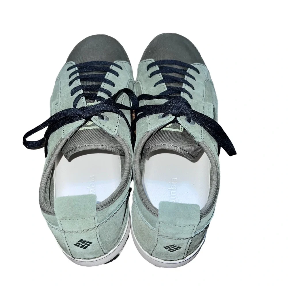 Columbia Bridgeport Lace Up Suede and Canvas Shoes - Picture 7 of 16